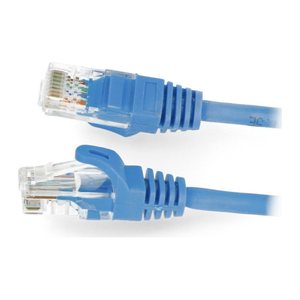 LANBERG Patchkabel CAT.6 UTP 0,5m Fluke Zertifikat bl