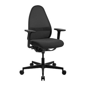 Topstar Bürostuhl Soft Sitness Art, SA50O2MX00 Stoff schwarz, Gestell schwarz