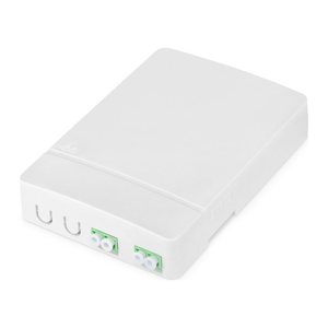 DIGITUS FTTH Gehäuse mit 2 x LC/APC DX Kupplung