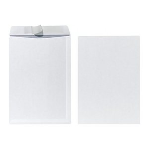 Herlitz Versandtasche C4 90g haftklebend weiß 10er Packung