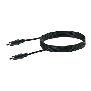 Schwaiger AUX Kabel Stereo 3,5mm 3m Schwarz