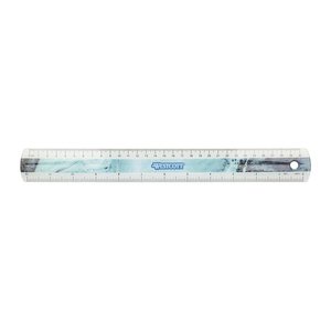 WESTCOTT Lineal Trendsetter 30,0 cm, türkis