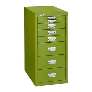 BISLEY MultiDrawer™ L298 Schubladenschrank grün 8 Schubladen 27,8 x 38,0 x 59,0 cm, 1 St.