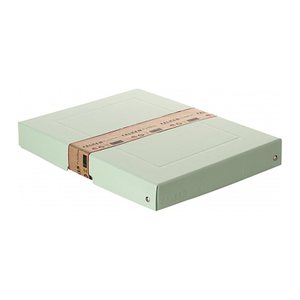 FALKEN PURE Aufbewahrungsbox 500 Blatt pastellgrün 24,0 x 32,0 x 4,0 cm, 1 St.