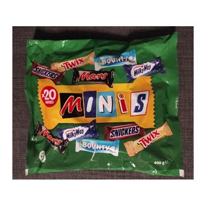 MINiS MIXED Minis Schokoriegel 20 St./400,0 g, 1 St.