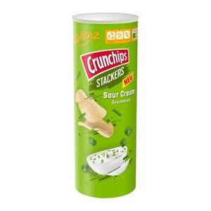 Crunchips Stacker Sour Cream Chips 175,0 g, 1 St.
