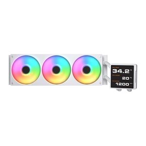 COUGAR CPU Wasserkühlung Poseidon Vistek Pro 360,ARGB,Weiß