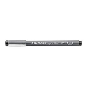 STAEDTLER pigment liner 308 Fineliner schwarz 0,05 mm, 1 St.