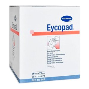 HARTMANN Augenkompressen Eycopad® einzeln verpackt 4155408 weiß 5,6 x 7,0 cm, 25 St.