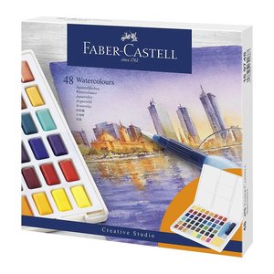 FABER-CASTELL Aquarellfarben farbsortiert, 1 St.