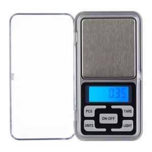 relaxdays Taschenwaage Mini silber für max. 200,0 g