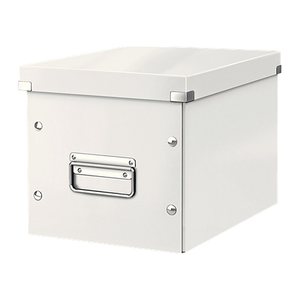 LEITZ Click & Store Aufbewahrungsbox 10,0 l weiß 26,0 x 26,0 x 24,0 cm, 1 St.
