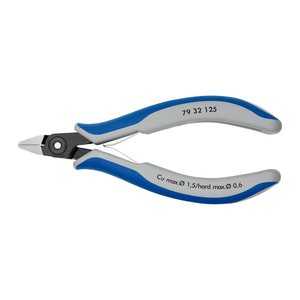 KNIPEX Elektronik-Seitenschneider spitzer Kopf 79 32 125