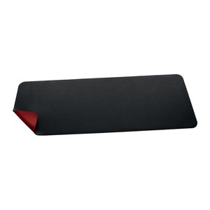 SIGEL Schreibtischunterlage schwarz/rot Lederimitat 80,0 x 30,0 cm, 1 St.