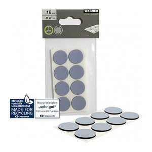 WAGNER® design yourself EH 1120 PFTE-Gleiter Kunststoff Ø 2,0 cm, 16 St.