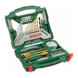 BOSCH Bohrer- und Bit-Set X-Line, 70-teilig
