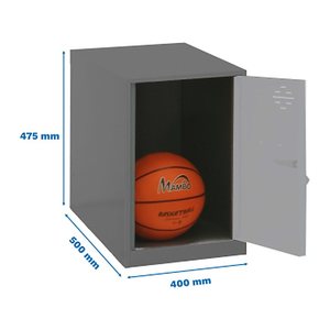 Simonrack Spind SIMONLOCKER DISM anthrazit, grau 8425437117688, 1 Schließfach 40,0 x 50,0 x 47,5 cm
