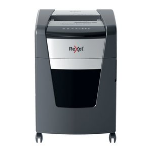 Rexel XP418+ Aktenvernichter mit Partikelschnitt P-4, bis 18 Blatt, grau