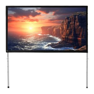celexon Faltrahmenleinwand für Rückprojektion Mobil Expert 16:10, 305 x 190 cm Projektionsfläche