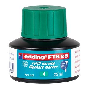 edding Nachfülltinte FTK 25 grün