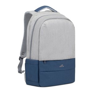 Riva NB Rucksack Prater 17.3" grau/d.blau 7567
