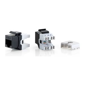 Equip Keystone Jack ungeschirmt Cat6 LSA 8Stk sw
