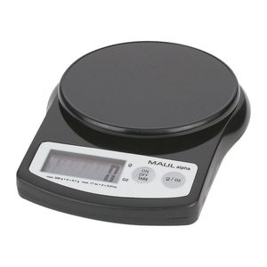 MAUL Briefwaage MAULalpha schwarz für max. 0,5 kg
