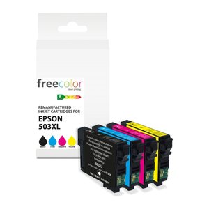 Freecolor Patrone Epson 503XL Multipack BK/C/M/Y 12ml+3x11ml remanufactured