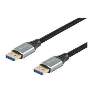 Equip DisplayPort 2.1 Premium 16K/60Hz St/St 1.00m schwarz