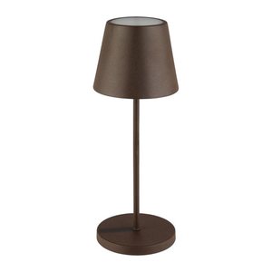 APS MERLE LED Akku-Tischleuchte rostfarben 2,0 W