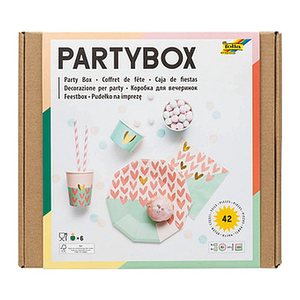 folia Party-Set Herze 36-tlg., 1 St.