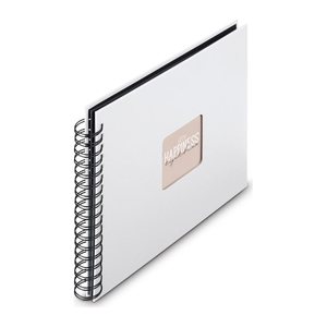 hama Fotoalbum Fine Art neutral 28,0 x 24,0 cm, 50 schwarze Seiten