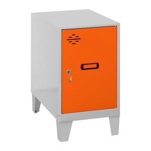 Simonrack Spind SIMONLOCKER DISM grau, orange 8425437121166, 1 Schließfach 40,0 x 50,0 x 57,5 cm