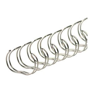 LMG Drahtbinderücken silber für 160 Blatt, 50 St.