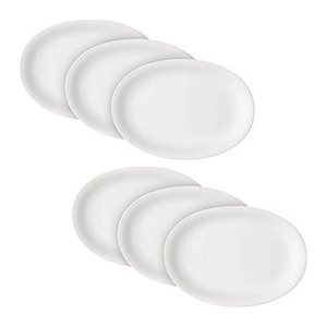 BAUSCHER Servierplatten smart weiß Ø 32,0 cm, 6 St.