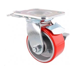 WAGNER® design yourself Schwerlast-Lenkrolle RO 0114 rot