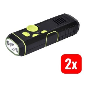 XCell® Radiolight Dynamo LED Taschenlampe schwarz 15,6 cm, 30 Lumen, 1 St.
