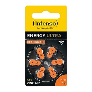 Intenso Knopfzellen PR48 / 13 Zink-Luft 1,45 V, 6 St.