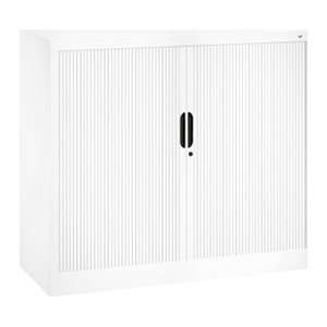 CP Omnispace Rollladenschrank verkehrsweiß 2 Fachböden 120,0 x 42,0 x 103,0 cm
