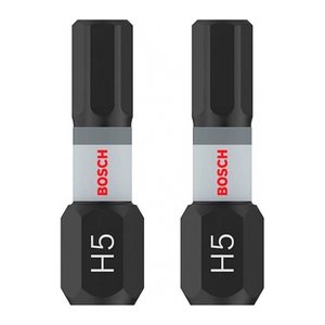 BOSCH Bits PRO Hex Impact, H5, 2 St.