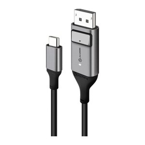 Alogic USB C Adapterkabel Typ C -DPort M/M 4k 60 Hz 1m, gr