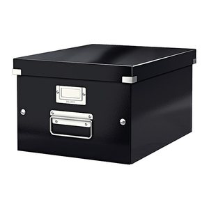 LEITZ Click & Store Aufbewahrungsbox 16,7 l schwarz 28,1 x 36,9 x 20,0 cm, 1 St.