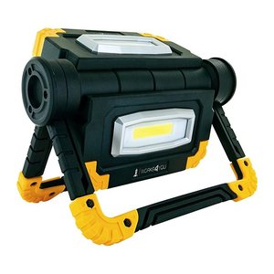 Schwaiger LED Multifunktions-Strahler 2x500 Lumen Gelb