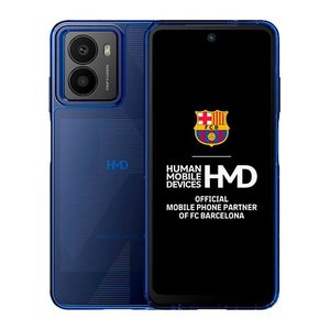 HMD Fusion Casual Outfit Handy-Cover für HMD Fusion blau