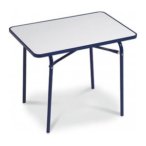barths Kinder-Campingtisch blau, weiß rechteckig 60,0 x 40,0 x 49,0 cm