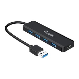 Equip 4-Port USB-A3.2-Hub->4xUSB-A 3.2 +USB-C Adapter 5Gbps