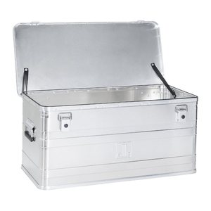 Allit AluPlus Alubox 90,0 l grau 78,0 x 38,5 x 37,5 cm, 1 St.