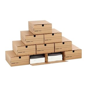 Top-Print Archivboxen braun 24,4 x 32,1 x 12,5 cm, 10 St.