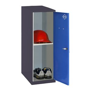 Simonrack Spind SIMONLOCKER DISM anthrazit, blau 8425437116735, 1 Schließfach 30,0 x 50,0 x 91,5 cm