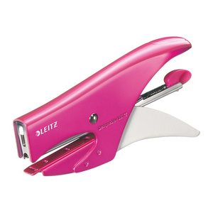 LEITZ Heftzange 5531 WOW pink-metallic, 1 St.